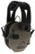 Walker's Razor - Cache-oreilles tactiles - Terre foncée plate - Bandeau antidérapant en silicone composite haute performance - Clarté sonore naturelle - Gamme dynamique complète 23 NRR, fde