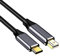 YMY Câble USB Type-C Mâle vers Mini DisplayPort, 4K 60Hz 1,8 m Câble de Conversion Vidéo USB C vers Mini DP Soutien Le Mode de Mise en Miroir D'écran et Le Mode D'extension