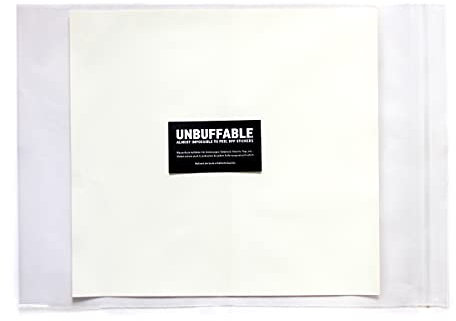 Unbuffable Stickerpack L (28x30cm) - 4 große weiße Eggshell Aufkleber!