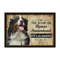 PR Print Royal Fußmatte Haustiere mit Hundebild Berner Sennenhund - Geschenkidee für Hundefreunde und Hundebesitzer - Größe 60 x 40 cm