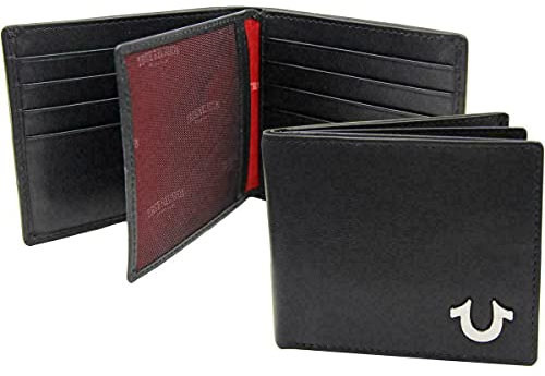 True Religion Bi Fold Leather Wallet