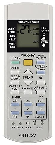 Télécommande universelle du climatiseur K-pn1122 Utiliser uniquement for Panasonic National Air Climinging FernbedaDunung Huayu