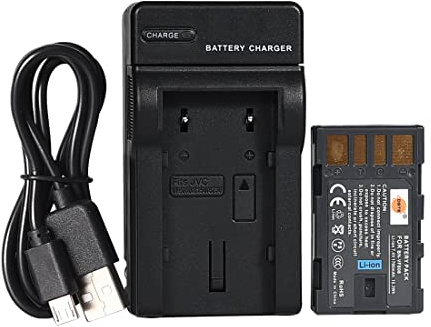 DSTE BN-VF808 BN-VF808U Li-Ion Battery and Micro USB Charger Compatible for JVC GZ-MG130, GZ-MG131, GZ-MG132, GZ-MG133, GZ-MG134, GZ-MG135, GZ-MG148, GZ-MG150