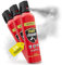 Feuerlöscher Haushalt 3er Set - 750ml - für mehr Sicherheit im Alltag - Idealer Fettbrandlöscher für die Küche - Perfekt geeignet als Mini Feuerlöscher Auto - Löschspray sofort & sicher einsatzbereit