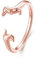 Sterlingsilber-Schmuck, 925er Sterlingsilber, niedlicher Dackel, offene Ringe, Hündchen, verstellbare Ringe für Frauen, Tier-Stapelringe, Statement-Ringe