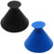 Youery Pack of 2 ice scrapers, car round, car ice scraper, windscreen snow remover, car ice scraper with funnel, 360 degree car windows, ice scraper for car windscreen, window panes