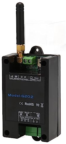 GSM-Tor-Fernbedienung, GSM-Türöffner mit Fernschalter, 3 A 240 VAC Ausgang, Programmierbar, Relaisbetrieb, Geeignet für Türen, Aufzüge, Garagen, Parkplätze