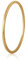 Akitsune Purity Damenring | Eleganter 316L Edelstahlring für Frauen | Minimalistischer Ring | 1 mm Durchmesser | Wasserfest und Antiallergen | 18K Gold - Größe 62