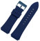 DKWOIS 22 mm Gummiarmband kompatibel mit GUESS W0247G3 W0040G3 W0040G7 Serie Uhrenarmband Blau Schwarz Herren Silikon Sportarmband(Blue)