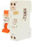 MeanWell Disjoncteur Différentiel 30mA, Type AC Courbe C, 1P+N 6kA 30mA, Slim seulement 1 module DIN, RCBO 1P+N C20 20A