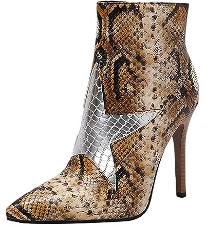 BGFIPAJG Regalini Natale Bambini Stivali Camoscio Donna Morbidi Stivaletti Neri Donna Stringati Stivaletti Con Tacco Largo Donna Plateau Stivaletti Chelsea Donna Stivali Donna Tacco Grosso