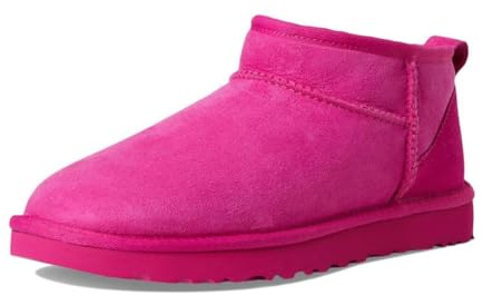 UGG Women's Classic Ultra Mini Boot, Dark Peony, 6 UK