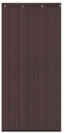 Cortina aislante para puerta de acordeón para balcón interior y patio, tela Oxford, puertas plegables para sala de estar, puertas plegables interiores D 80 x 200 cm