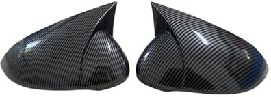 Tür Spiegelkappen 2X Für VW Für Passat B8 Für Variante Für Arteon 2015-2020 Seite Flügel Spiegel Abdeckung Kappen Rückspiegel Abdeckung Trim Hinzufügen Auf Rückspiegelkappe(Carbon Fiber Look)