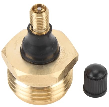 Srliya RV Blow Out Plug Messing Winterfest Blow Out Adapter Fitting für Wohnmobil Wohnwagen Wasserschlauch