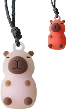 Auto-Für Innenspiegel, UV-Farbwechsel Capybara Innenaccessoires, Süßer Anhänger Für Damen Herren & LKW Spiegel