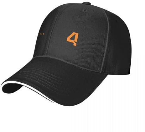 IIOGRAAW Basecap Lando Norris 4 Moderne Baseball Cap Trucker Cap Geburtstag Tee Hut Damen Strand Outlet 2024 Herren