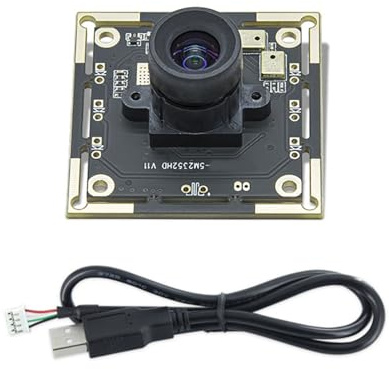 TingHaoO USB2.0 Webcam Modulo Della Macchina Fotografica Con Microfono Messa A Fuoco Fissa IMX335 Modulo USB Per Computer Portatile Controllo Industriale Bordo Grandangolare