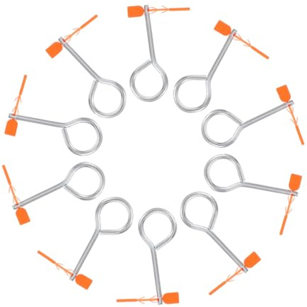 Yardenfun Fire Extinguisher Tamper Seals and Inspection Record Tags Self-locking Pull Pin Security Seals Numbered Disposable Plastic Zip Ties for Fire Extinguisher Maintenance 60pcs Set