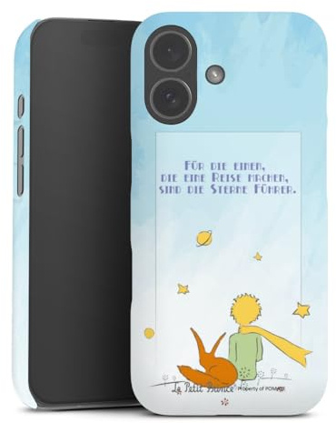 Premium Case kompatibel mit Apple iPhone 17 Smartphone Handyhülle Schutzhülle matt Der Kleine Prinz Kinderbuch Offizielles Lizenzprodukt