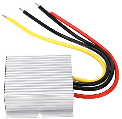 ANKROYU Convertitore DC-DC 12V 10A 120W Regolatore di tensione Stabilizzatore con guscio in alluminio per auto, camion, barche, sistemi di alimentazione solare