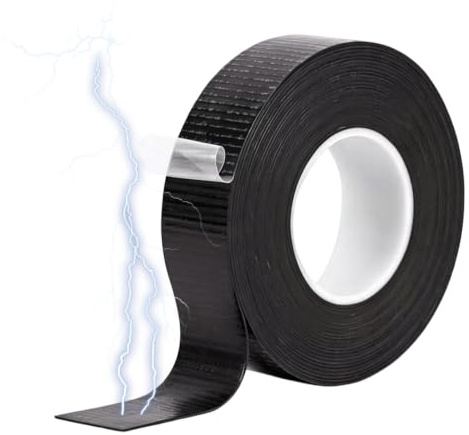 5m x 23mm x 0.8mm Isolierband,Gummi Selbstverschweißendes Isolierband | Selbstklebendes,Selbstverschweißendes Klebeband Wasserdicht,Dichtband Klebeband für Reparaturen,Arbeiten an Elektrik Autos