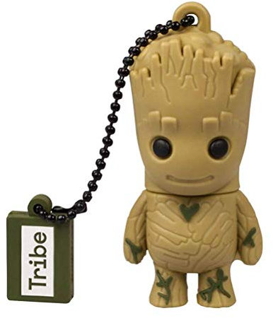 Llave USB 32 GB Groot - Memoria Flash Drive 2.0 Original Marvel Avengers, Tribe FD035702
