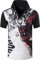jeansian Herren Summer Sportswear Wicking Breathable Short Sleeve Polo T-Shirts Tops LSL263 Black M