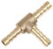 X AUTOHAUX Raccord Laiton 5mm Cannelé 3 Voies Connecteur T Adaptateur pour Tuyau Huile Air Eau