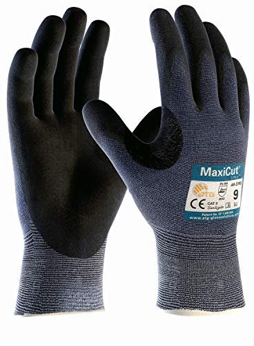 ATG Schnittschutz-Strickhandschuh MaxiCut Ultra 44-3745HCT Gr.8 blau/schwarz
