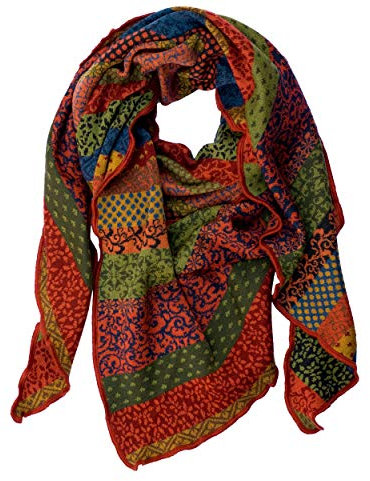 Invero, Merino Dreieckstuch Hariett, 100% Wolle (Cayenne)