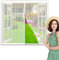 Moskitonetz Fur Fenster, Magnetisches Fenstermoskitonetz, Fliegengitter Mit Magic Tape Moskitoschutz,Ohne Bohren,Dachfenster Schiebefenster -82x51inch(210x130cm)