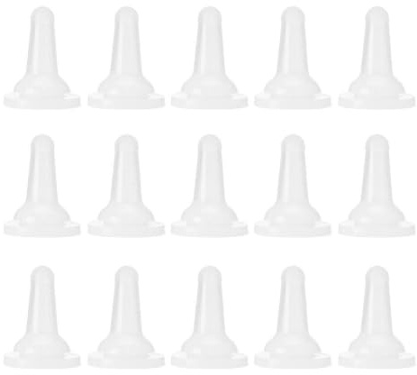 Lot de 15 Tétines en Silicone pour Biberon, pour Chiot, Chien, Chaton, Chat, Accessoire d'alimentation pour Animaux de Compagnie