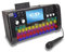 Starion KS780-B Portable Bluetooth CD+G Karaoke Machine l Built-in 7 Inch TFT Screen l Stereo Speakers l Detachable Tablet Holder l USB for MP3 Record & Playback l Microphone Included l Light Effects