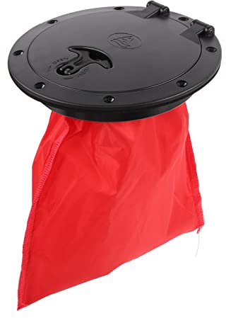 Abnehmbarer Lukendeckel, Lukendeckel langlebig mit wasserdichter Tasche für Bootskajakfahren für Kanu
