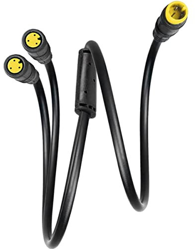 Xiatiaosann Ebike Schaltsensor Splitter Verlängerungskabel für Bafang BBS01 BBS02 BBSHD Mittelmotor, Fahrrad Electric Bicycle 1T2 3-pin Kabel