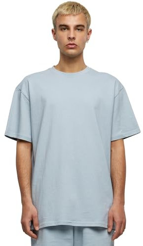 Urban Classics Herren T-Shirt Heavy Oversized Tee, Oversized T-Shirt für Männer, Baumwolle, Rundhals, summerblue, XL