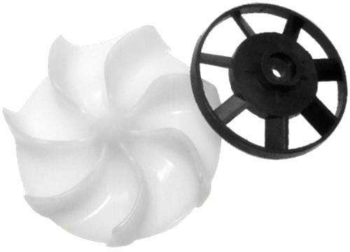 Gecasa Motore Ventola Motore Filtro Silenziatore per Aspirapolvere Folletto Kobold Vorwerk vk120 vk121 vk122 (Ventole Motore)