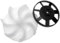Gecasa Motore Ventola Motore Filtro Silenziatore per Aspirapolvere Folletto Kobold Vorwerk vk120 vk121 vk122 (Ventole Motore)