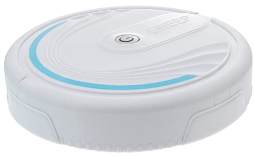 Toyvian Robot De Balayage Simulé Jouet Aspirateur Bébé Robot Nettoyeur De Sol pour Enfants Jouet De Balayage De Sol pour Enfants Jouets Blanche Artificiel Batterie Rechargeable Tout-Petit