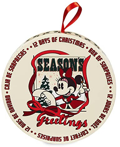 Disney Minnie Mouse Calendrier de l'Avent Les douze jours de Noël Taille unique, Multicolored, taille unique