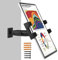 Tablet Wall Mount Ipad Holder with Long Arm 360° Adjustable Compatible with 4~15inch Tablet and Cellphone iPad Pro 12.9, Galaxy Tab, Surface Switch,iPhone,Homes,Classrooms,Medical Places