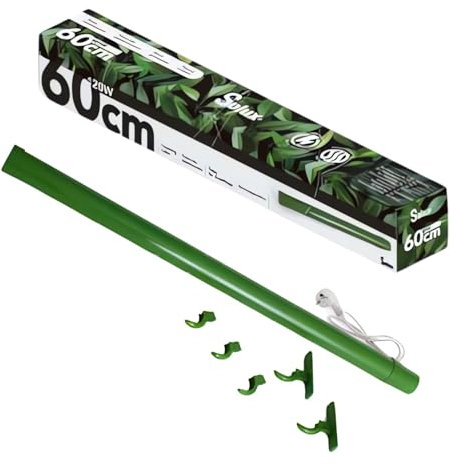Weedness Grow Riscaldamento 120 Watt 60 cm di lunghezza per grow box – per interni – Grow – Riscaldamento rapido a risparmio energetico
