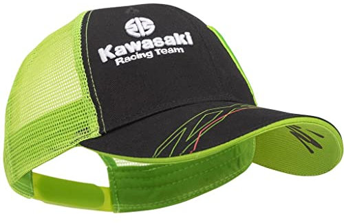 Kawasaki Base Cap WSBK Berretto verde nero, Nero , Taglia unica