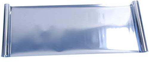 FURREN Solar Selbstklebende Spiegelfolie, für Spiegelreflexspiegel, One Way 30 x 100 cm, silberfarben