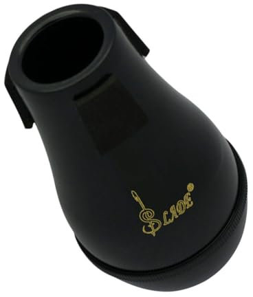 Toyvian Posaunen-Dämpfer Bariton-Übungs-Tenorposaune Trompeten-Dämpfer Trompeten-Dämpfer Trompeten-Cup-Dämpfer Französisches Horn Posauneninstrument Trompetenständer für Posaune Harmon Bass Abs