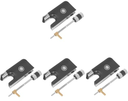 Abaodam 4sätze Violin Bow Frog Ersatzteil Mit Schraube Kompakte Einfache Verwendung Für Geigen Und Cellospieler Austausch Von Defekten Bögen