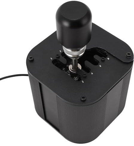 Lazmin112 PC USB Simulator Shifter, 7 Plus R PC Racing Shifter, Kompatibel mit G29 G27 G25 G920 T300RS GT Lenkrad, füR WRC, füR EST, füR LFS Games