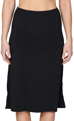 BestSale247 Damen Unterrock - Kurz ca. 50 cm oder Lang ca. 70 cm - Unterröcke Elegantes Unsichtbar Underskirt