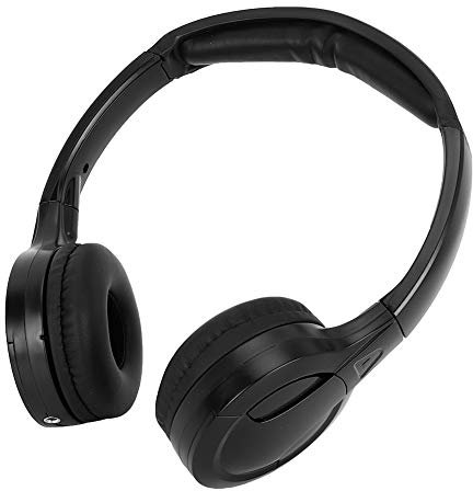 Auriculares Infrarrojos Inalámbricos, Auriculares Inalámbricos para Automóvil, Apagado Automático, Diseño Plegable, Calidad De Sonido Clara, Modelo De Audio De Dos Canales